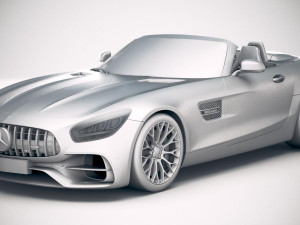 Mercedes-Benz AMG GT Roadster 2020 Modelo 3D