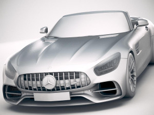 Mercedes-Benz AMG GT Roadster 2020 Modelo 3D