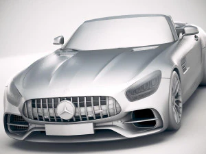 Mercedes-Benz AMG GT Roadster 2020 3D Model