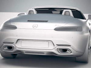 Mercedes-Benz AMG GT Roadster 2020 3D Model