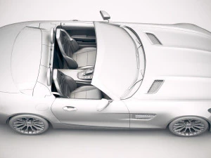 Mercedes-Benz AMG GT Roadster 2020 3D Model