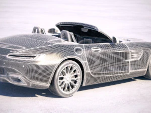 Mercedes-Benz AMG GT Roadster 2020 3D Model