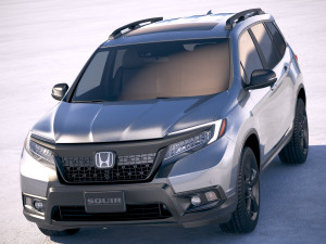 Honda Passport 2019 3D Model