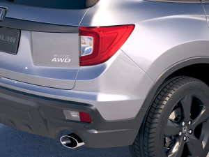 Honda Passport 2019 3D Model