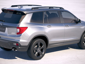 Honda Passport 2019 3D Model