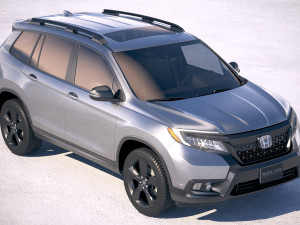 Honda Passport 2019 3D Model