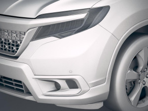 Honda Passport 2019 3D Model