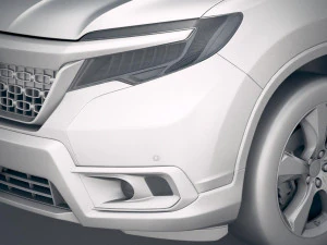 Honda Passport 2019 3D Model