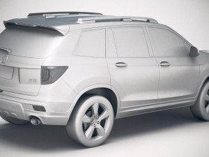 Honda Passport 2019 3D Model
