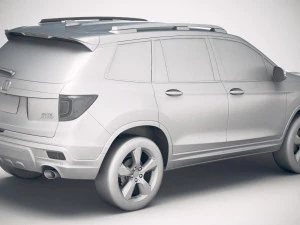 Honda Passport 2019 3D Model
