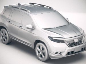 Honda Passport 2019 3D Model