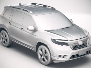Honda Passport 2019 3D Model