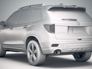 Honda Passport 2019 3D Model