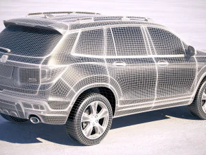 Honda Passport 2019 3D Model