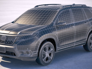 Honda Passport 2019 3D Model