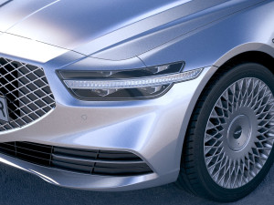 Genesis G90L 2020 Model 3D