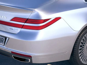 Genesis G90L 2020 3D Model