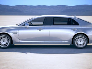 Genesis G90L 2020 3D Model