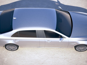 Genesis G90L 2020 Model 3D