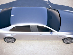 Genesis G90L 2020 3D Model