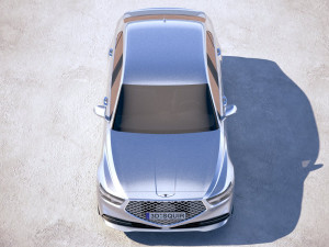 Genesis G90L 2020 Model 3D