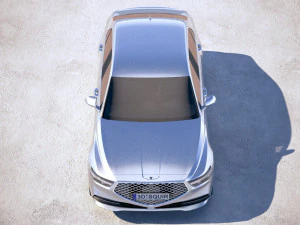 Genesis G90L 2020 3D Model