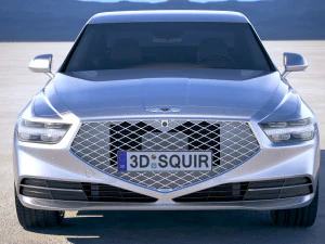 Genesis G90L 2020 3D Model