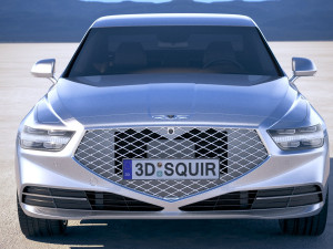 Genesis G90 2020 3Dモデル
