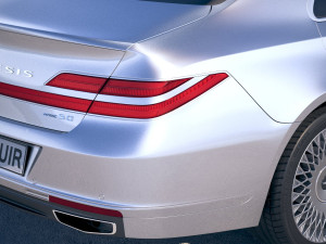 Genesis G90 2020 3Dモデル