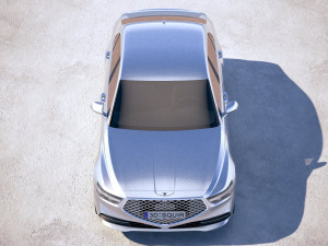 Genesis G90 2020 3Dモデル