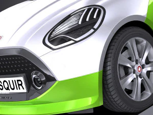 Poli rendah Generik Electric Compact 2018 Model 3D