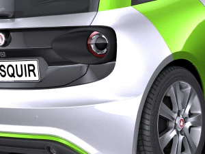 Poli rendah Generik Electric Compact 2018 Model 3D