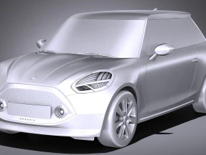 Poli rendah Generik Electric Compact 2018 Model 3D