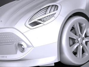 Poli rendah Generik Electric Compact 2018 Model 3D