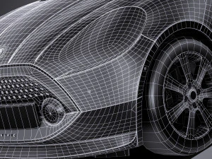 Poli rendah Generik Electric Compact 2018 Model 3D