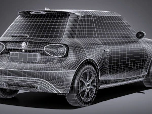 Poli rendah Generik Electric Compact 2018 Model 3D