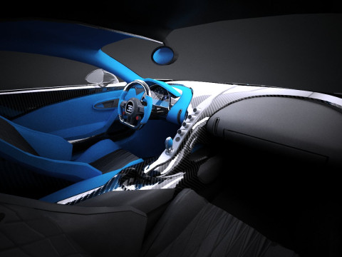 Bugatti Divo 2019 Lowpoly 3D मॉडल