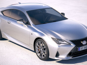 Lexus RC 2019 Modelo 3D