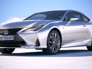 Lexus RC 2019 Modelo 3D