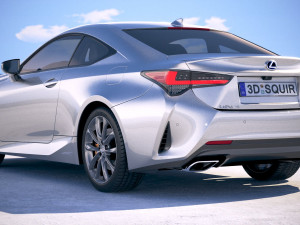Lexus RC 2019 Modelo 3D