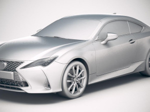 Lexus RC 2019 Modelo 3D