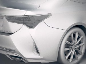 Lexus RC 2019 Modelo 3D