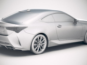 Lexus RC 2019 Modelo 3D
