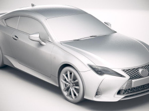 Lexus RC 2019 Modelo 3D