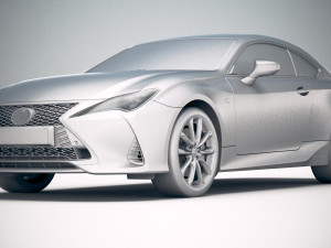 Lexus RC 2019 Modelo 3D