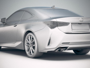 Lexus RC 2019 Modelo 3D