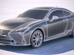 Lexus RC 2019 Modelo 3D