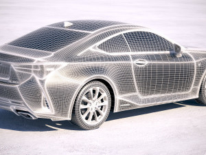 Lexus RC 2019 Modelo 3D