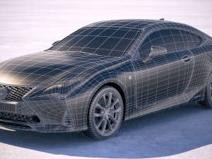 Lexus RC 2019 Modelo 3D