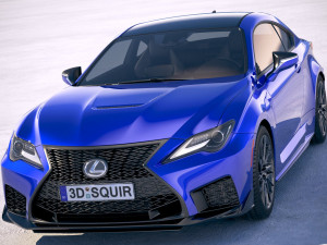 Lexus RC F 2020 3D Модель